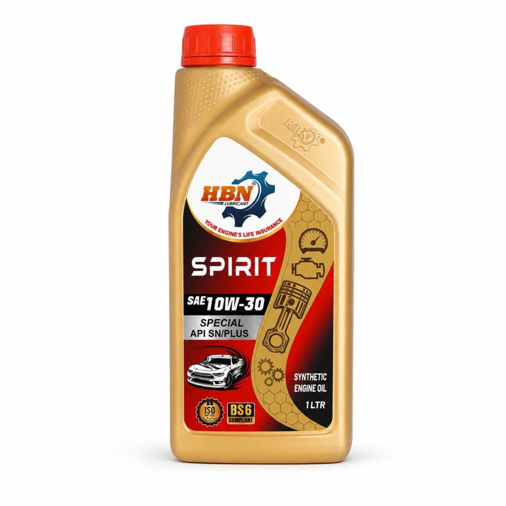 HBN Spirit 10W30 Fully Synthetic Engine Oil ISO BS6 Certified