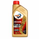 HBN Decore 10W40 fully synthetic engine oil 1L bottle for high-temperature wear protection in passenger cars