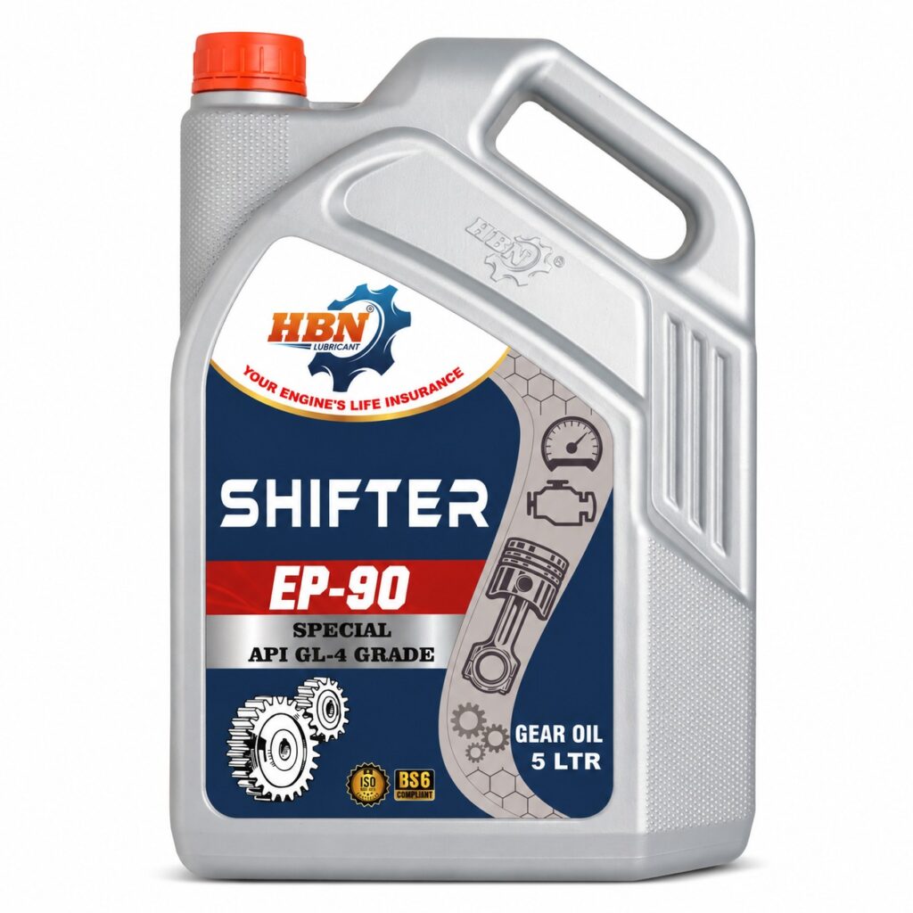HBN EP-90 API GL-4 Automotive Gear Oil Shifter BS6