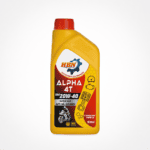 HBN Alpha 4T 20W40 API-SL 900ml motorcycle engine oil for 4-stroke bike protection