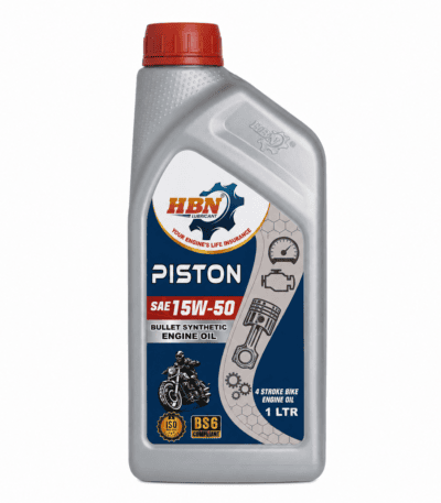 HBN Piston 15W50 API-SN 1L 4T cruiser motorcycle engine oil for high-temperature protection