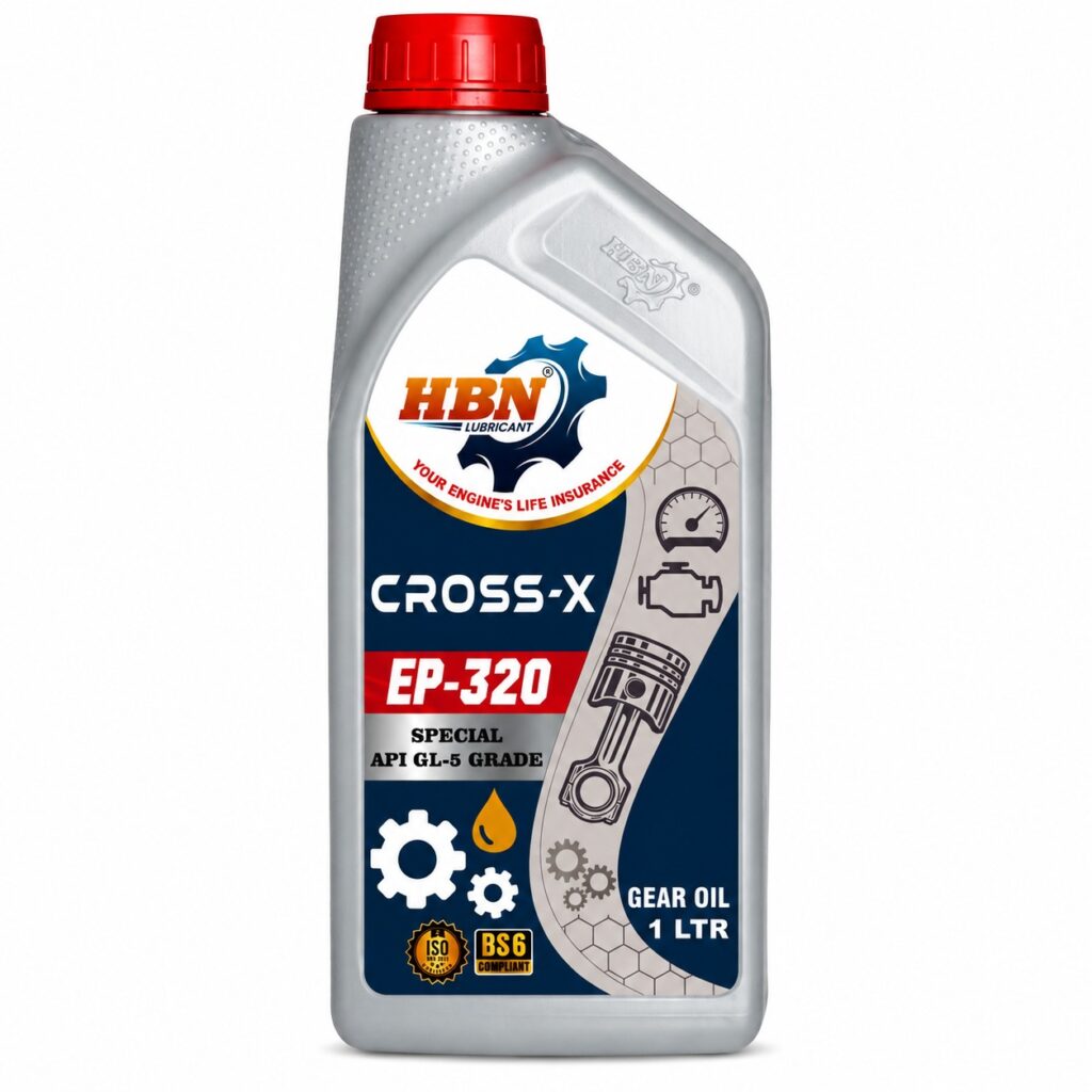 HBN Industrial Gear Oil ISO VG 320 Cross-X EP-320 BS6