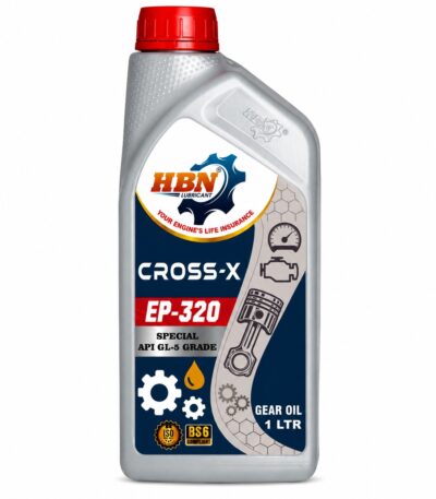 HBN Industrial Gear Oil ISO VG 320 Cross-X EP-320 BS6