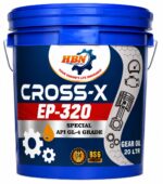HBN Industrial Gear Oil ISO VG 320 Cross-X EP-320 BS6
