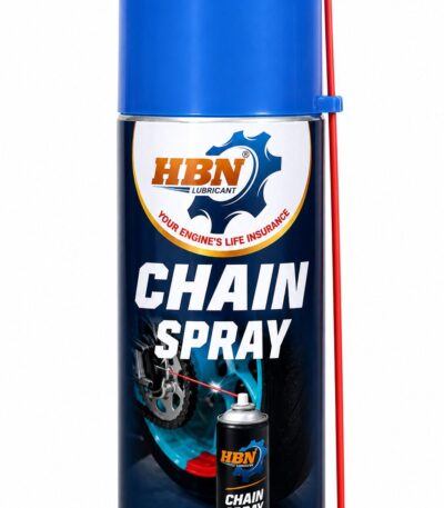 HBN Motorcycle Chain Spray Lubricant 150ml Aerosol Can