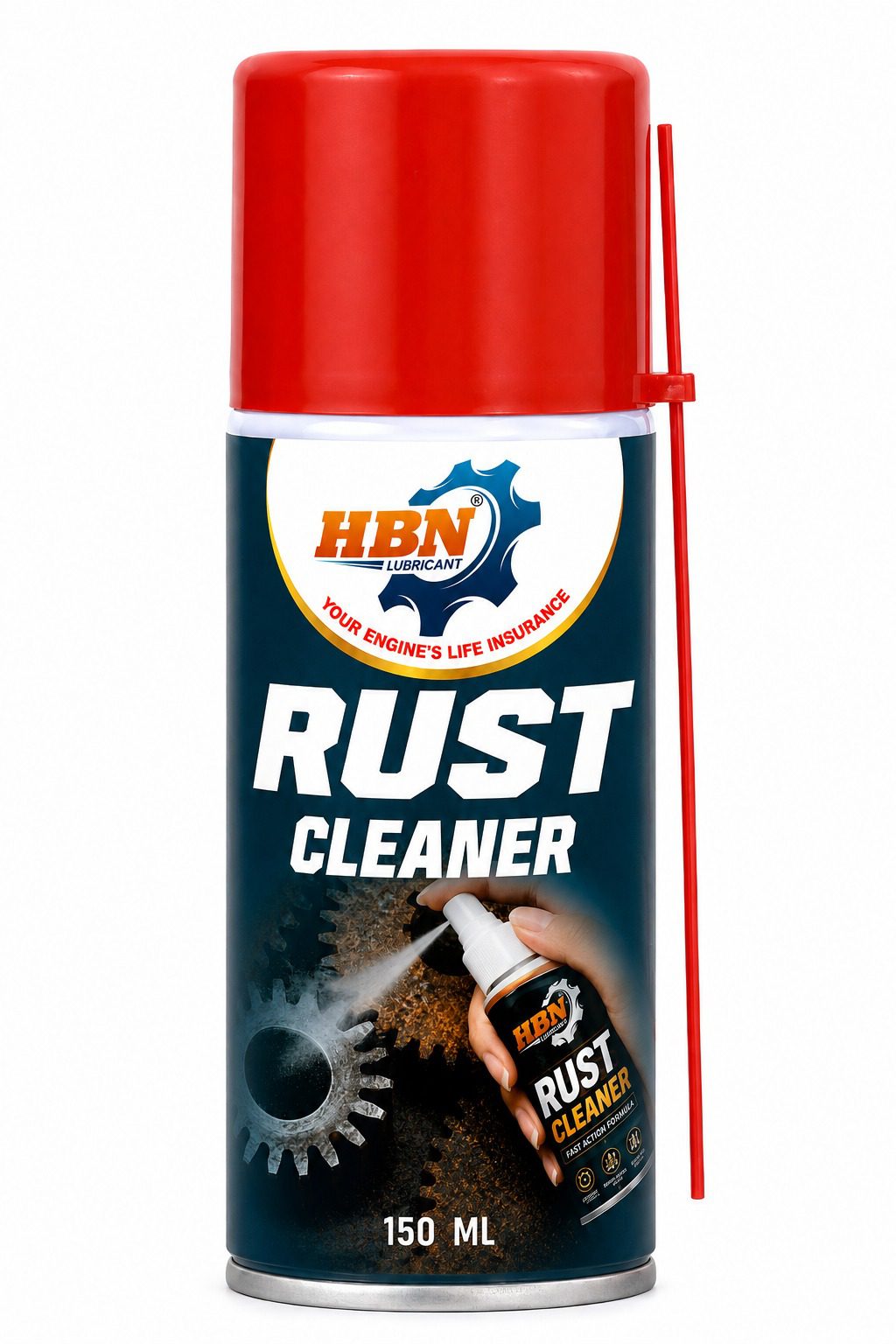 HBN Rust Cleaner 150ML HBN Rust Cleaner Penetrant Spray 150ml Aerosol Can
