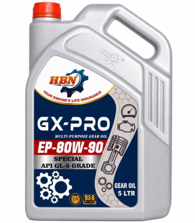 HBN Gear EP 80W-90 API GL-5 Differential Oil GX-Pro 5L